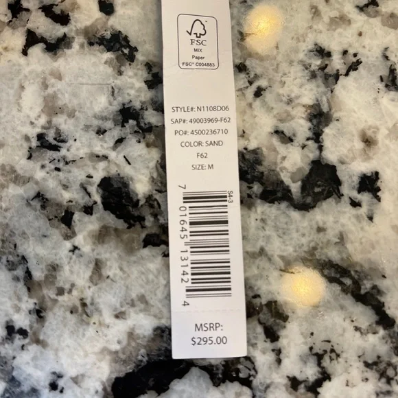 Robbi & Nikki Off White, Lace Dress with Black Satin Ribbon Belt Size M NWT - Picture 8 of 11